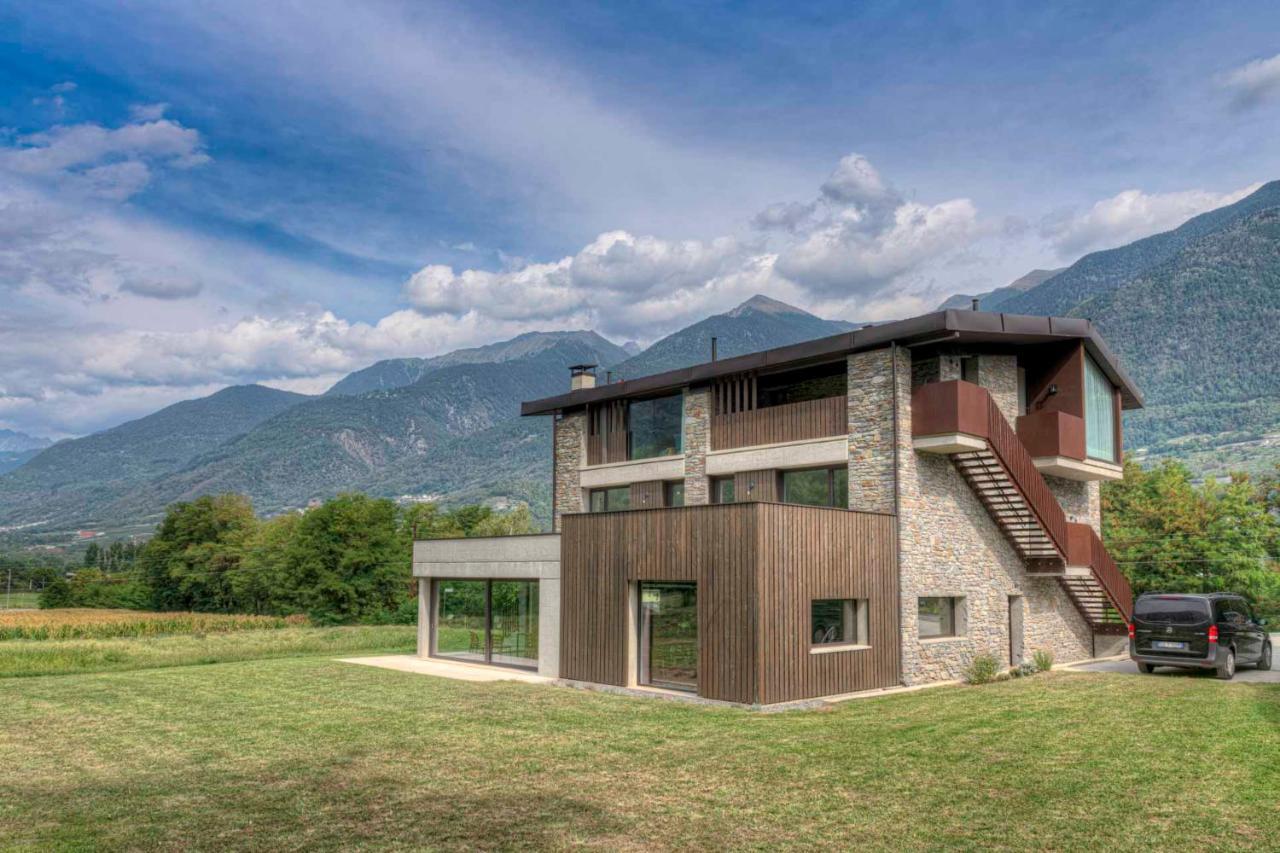 Agriturismo B&B Caffe E Vino ซอนดริโอ ภายนอก รูปภาพ