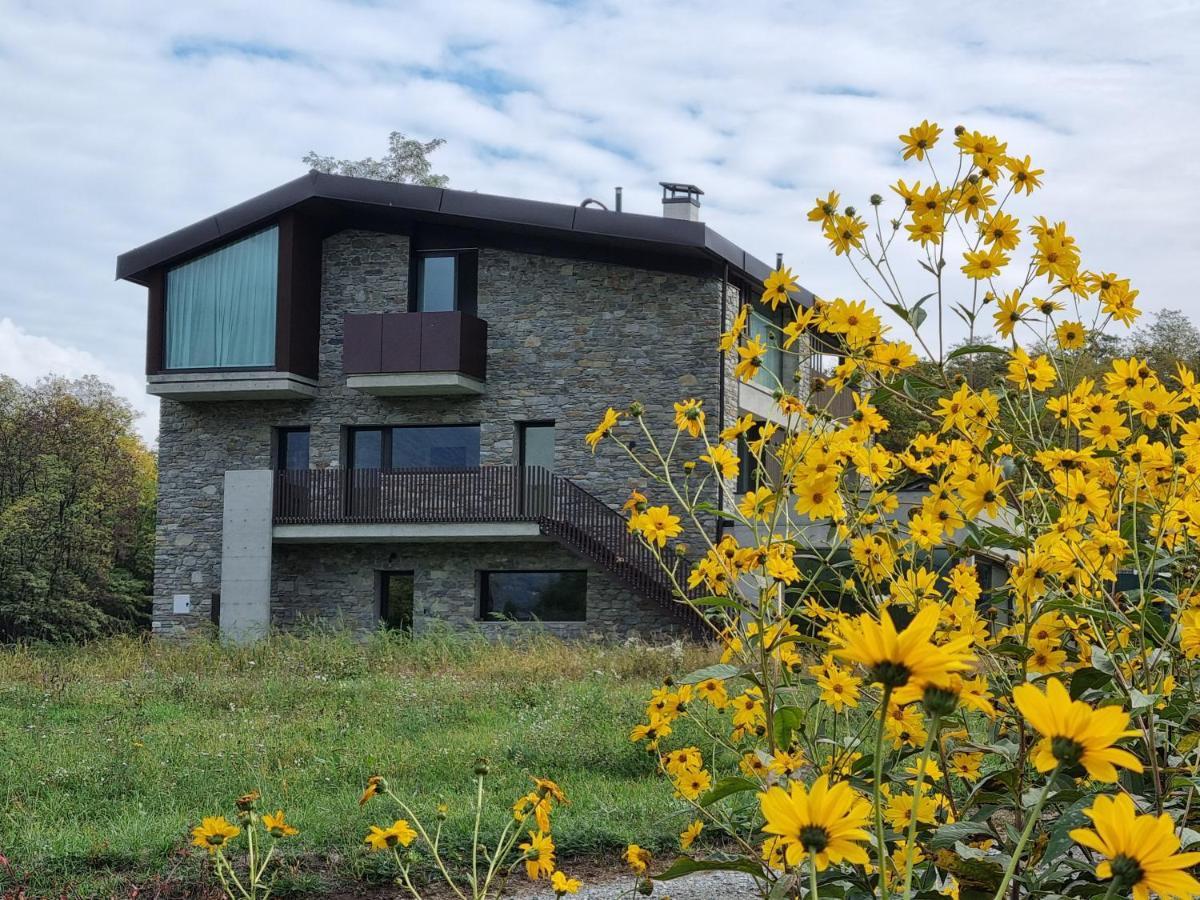 Agriturismo B&B Caffe E Vino ซอนดริโอ ภายนอก รูปภาพ