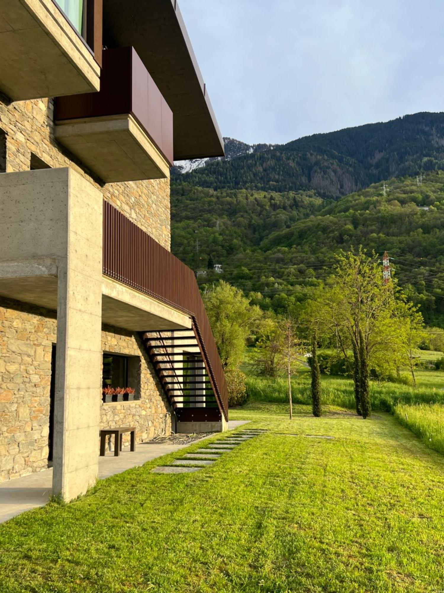 Agriturismo B&B Caffe E Vino ซอนดริโอ ภายนอก รูปภาพ