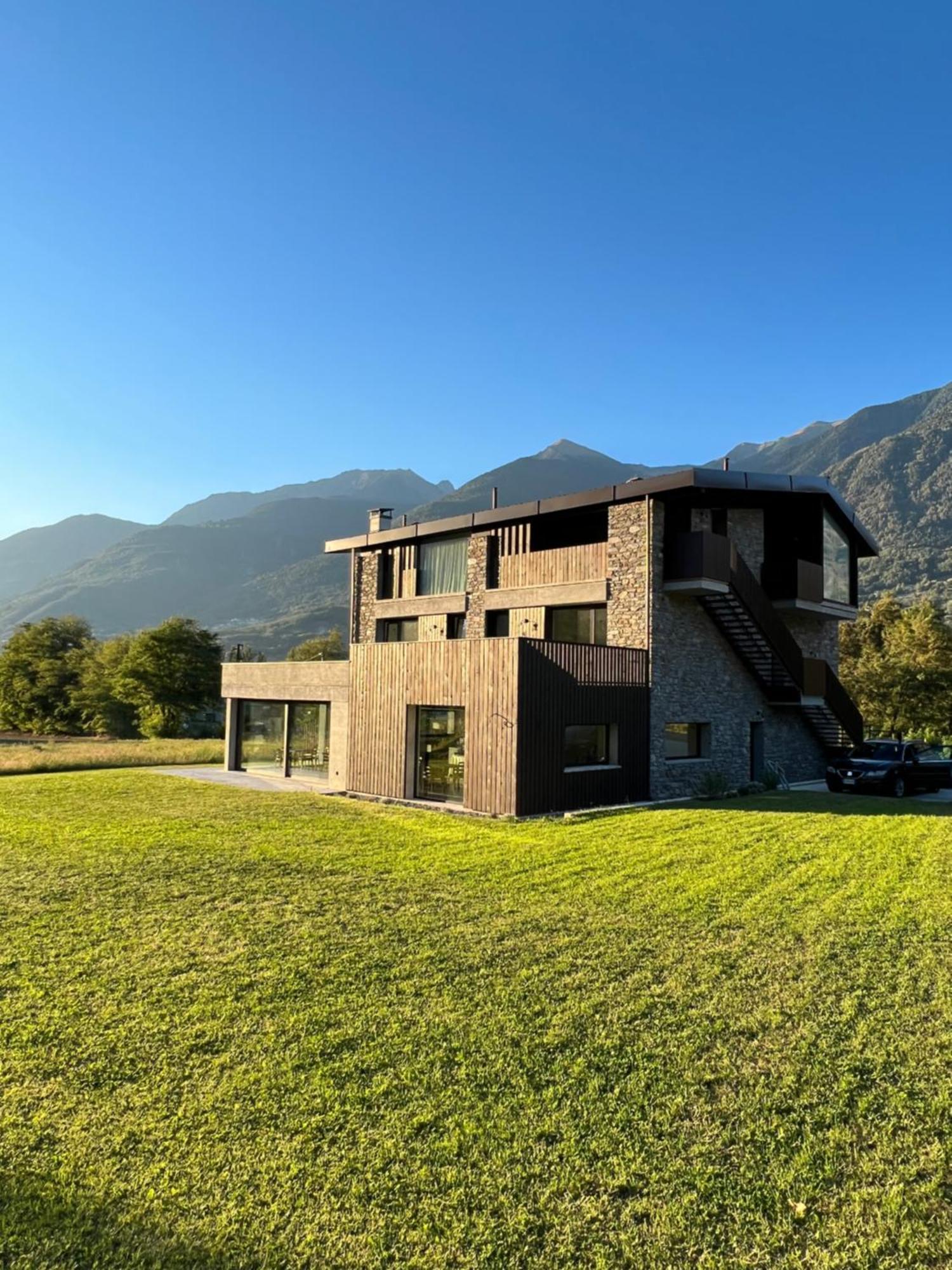 Agriturismo B&B Caffe E Vino ซอนดริโอ ภายนอก รูปภาพ